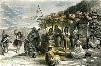 De Sachaca a Yanahuara, Cabaret, 1869, Peru