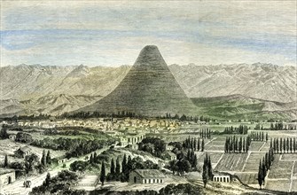 Arequipa, Town and Valley, 1869, Peru