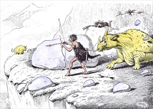 Prehistoric Peep by Reed. Highland Stalking