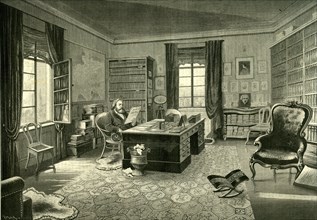 Ferdinand Freiligrath study, Austria, 19th century