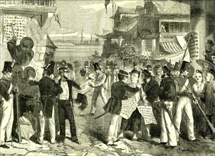 Shanghai, China, 1865, Proclamation of French and English chefs