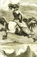 The Flying Horse, 1866