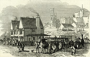 Lancaster Station, U.K., 1846, Opening of the Lancaster and Carlisle Railway