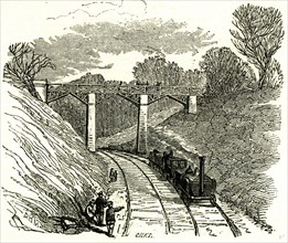 Newbiggin Bridge, U.K., 1846, opening of the Lancaster and Carlisle Railway
