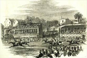 Chester, U.K., 1846, Chester races. The race for the Cup