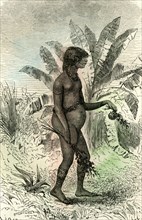 Conibo Girl, Peru, 1869