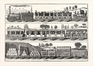 THE LONDON AND BIRMINGHAM RAILWAY CARRIAGES, UK, britain, british, europe, united kingdom, great