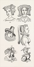 OLD ENGLISH HEAD DRESS, UK, britain, british, europe, united kingdom, great britain, european