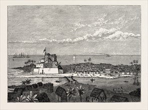 VIEW OF ELMINA, LIBERIA