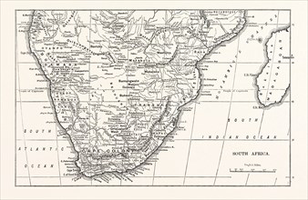 MAP OF SOUTH AFRICA