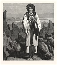 ALBANIAN SHEPHERDESS, Albania