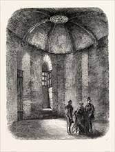 Vincennes, cell Polignac. engraving 1855