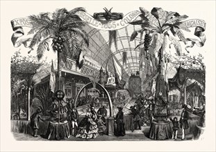Industry Exhibition universal. Products of the French colonies. Paris, France, Exposition