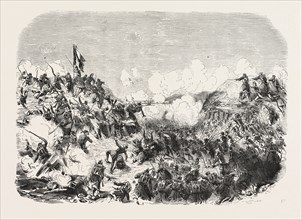 Defence of the gorge of Malakoff, grenadiers and light infantry of the guard, the infantry, the