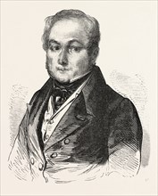 Dr. Magendie, who died in Paris October 11, 1855. Francois Magendie was a French physiologist.