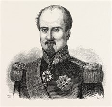 General Brunet, killed before Sebastopol. The Crimean War, 1855. French brigade commander in