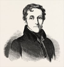 Count Louis-Mathieu Molé, 1781 - 1855, a French politician. France. Engraving