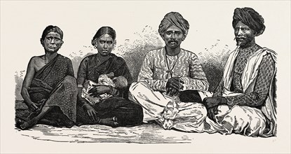NATIVES OF THE DECCAN, a large plateau in India, making up most of the southern part of the country