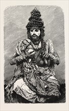HINDOO RELIGIOUS MENDICANT. The term mendicant refers to begging or relying on charitable