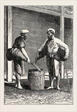 WATER CARRIERS OF CALCUTTA, INDIA. Kolkata, or Calcutta  is the capital of the Indian state of West
