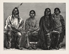 SHOUSWAP INDIANS, BRITISH COLUMBIA