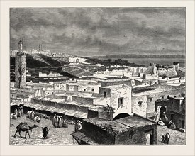 VIEW OF TANGIERS, FROM THE LANDWARD SIDE
