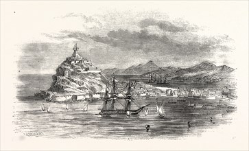 THE TOWN AND HARBOUR, OF CEUTA, MOROCCO