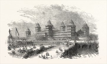 EXTERIOR VIEW OF THE PALACE AT MUSWELL HILL, north London, mostly in the London Borough of Haringey