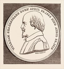 THE BEAUFOY MEDAL, IN COMMEMORATION OF THE BIRTH AND DEATH OF SHAKESPEARE, APRIL 23, 1564-1616