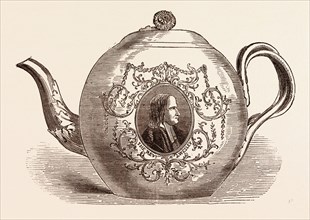 TEAPOT PRESENTED TO THE REV. JOHN WESLEY; BORN JUNE 17, 1703. An Anglican cleric and Christian