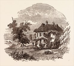 BARLEY WOOD, SOMERSET, THE RESIDENCE OF MRS. HANNAH MORE, an English religious writer and