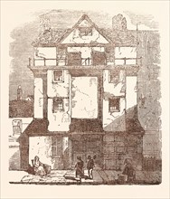 CAXTON'S HOUSE, IN THE ALMONRY, TAKEN DOWN NOVEMBER, 1845. William Caxton (ca. 1415  1422   ca.