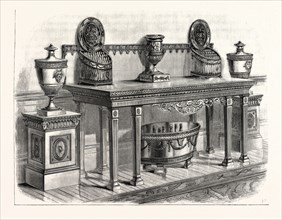 Sideboard designed by Robert Adam, 1770, UK, britain, british, europe, united kingdom, great