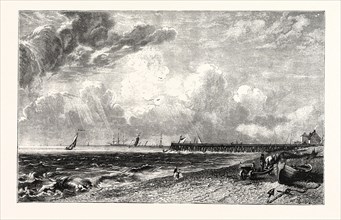 View of Yarmouth, from a Picture by Constable, UK, britain, british, europe, united kingdom, great
