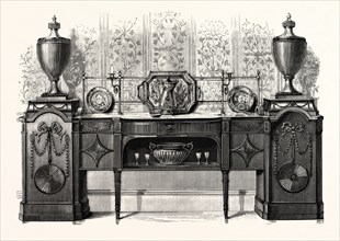 Sideboard by Sheraton, in the possession of W.T. Walters, Esq., Baltimore, U.S.A.