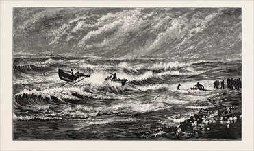 The Lifeboat, from the Picture by Henry Moore.