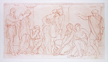 THE PUNISHMENT OF THE UNFAITHFUL HAND MAIDENS OF PENELOPE
