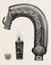 The Quigrich, or Crosier, of St. Fillan (showing the external case, the front or pendent part of