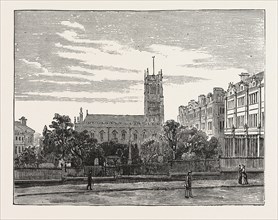 PARISH CHURCH, HUDDERSFIELD, UK, 1883