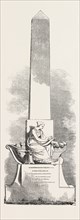MONUMENT TO BE ERECTED TO THE MEMORY OF THE LATE MR. G.R. PORTER, IN RUSTHALL CHURCHYARD, KENT, UK,