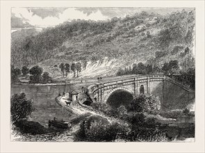 THE BRITISH ASSOCIATION AT BATH: AQUEDUCT OF THE KENNET AND AVON CANAL, AT LIMPLEY STOKE, NEAR