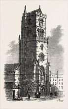 THE BRITISH ASSOCIATION AT DUNDEE: OLD STEEPLE, UK, 1867