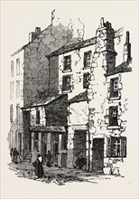 THE BRITISH ASSOCIATION AT DUNDEE: HOUSES IN OVERGATE, UK, 1867