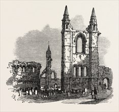 THE BRITISH ASSOCIATION AT DUNDEE: CATHEDRAL OF ST. ANDREW'S, UK, 1867