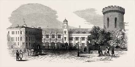 THE CALEDONIAN RAILWAY: THE CENTRAL STATION, COURT SQUARE, CARLISLE, 1847
