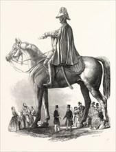 COLOSSAL STATUE OF THE DUKE OF WELLINGTON, BY M.C. WYATT, ESQ., 1846