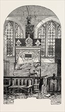 TOMB OF THE LADIES BROCKET, IN HATFIELD CHURCH, 1846