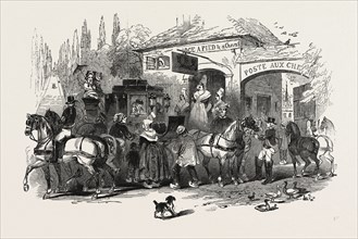 THE END OF THE SEASON, 1846, OFF TO PARIS: CHANGING HORSES