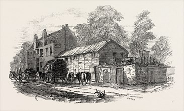 "THE HALF-WAY HOUSE," BETWEEN KNIGHTSBRIDGE AND KENSINGTON, LONDON, UK, 1846