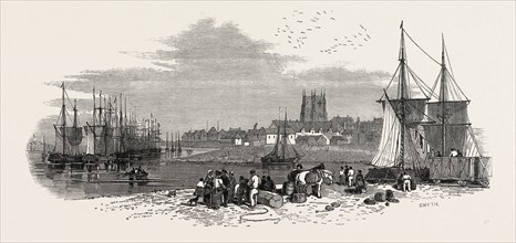 THE EAST ANGLIAN RAILWAY: THE PORT OF LYNN AND THE "HARBOUR BRANCH" OF THE RAILWAY, UK, 1847